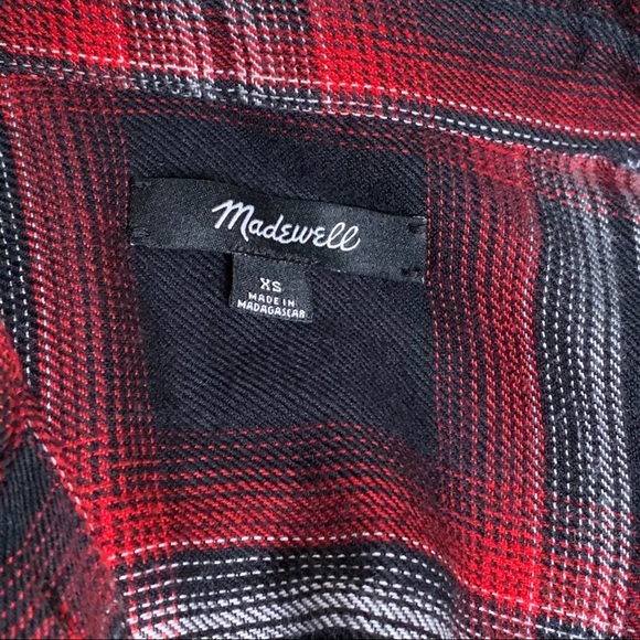 Madewell ~ Courier Shirtdress in Rollins Plaid - Picture 7 of 8